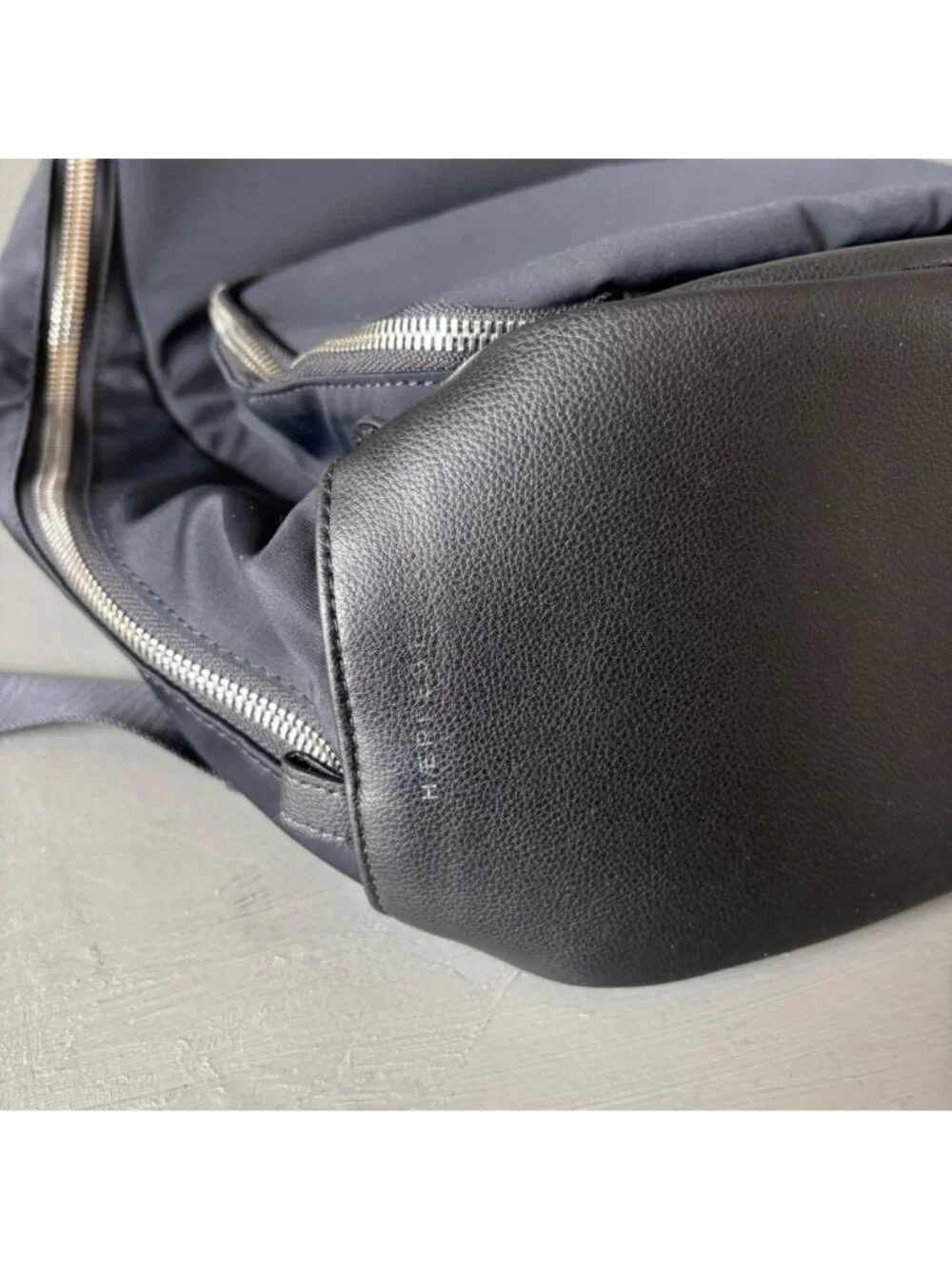 Haerfest Mercedes Benz Limited Edition Travel Backpack Black Nylon Luxe Bag